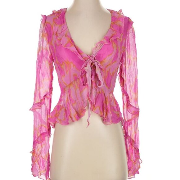 The Wolf Gang Rhapsody Blouse and Maxi Skirt in Candy Haze XS - Picture 3 of 4